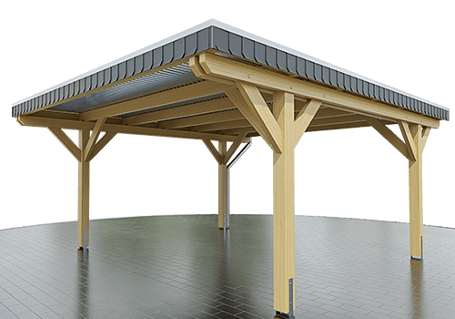 Carport 3D-Modell